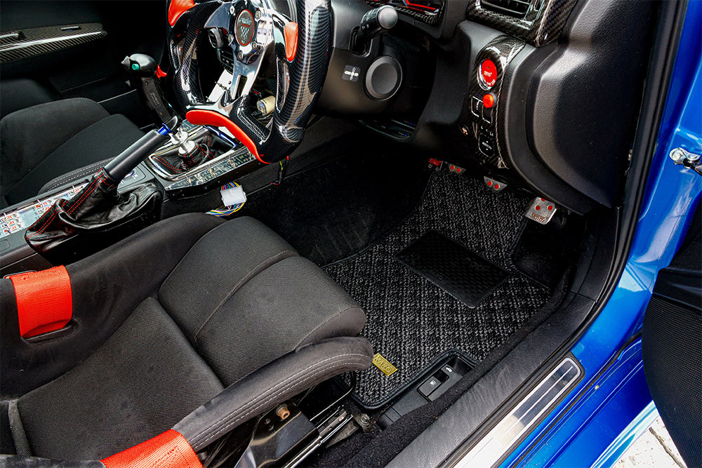 KAROism　Sisal　/カロマット　シザル　ブルー・ブラック / スマート・ロードスター用 KARO カロ シザル SISAL アコード (FF FR有)インスパイア含 CB1⁄CB3