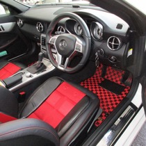 M-BENZ メルセデスベンツ SLK200スポーツ SISAL レッド／ブラック