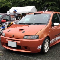 FIAT FIAT PUNTO HGT ABARTH SISAL ネイビー／ブラック