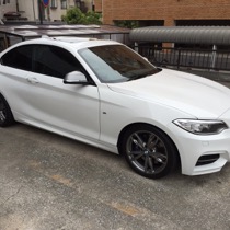 BMW BMW　M235i FLAXY ブリリアントホワイト