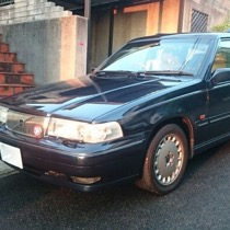 VOLVO ボルボ960エステート KRONE ツイードボルドー