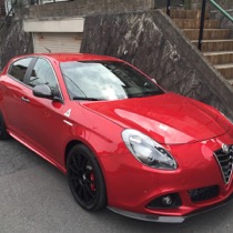 ALFA ROMEO アルファロメオ　ジュリエッタQV SISAL レッド／ブラック