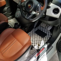 FIAT フィアットアバルト595ツーリズモ SISAL ホワイト／ブラック