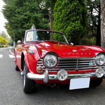 KARO装着事例 FLAXY TRIUMPH ＴＲ４Ａ