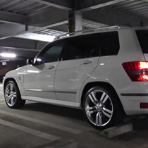 KARO装着事例 FLAXY MERCEDES BENZ GLK300