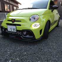 KARO装着事例 SISAL FIAT ＡＢＡＲＴＨ　５９５