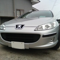 KARO装着事例 KRONE PEUGEOT 407SW