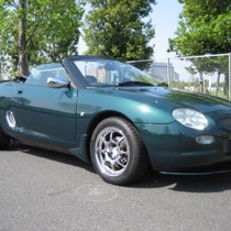 KARO装着事例 QUEST ROVER　MGF