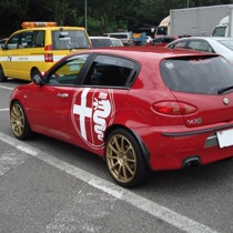 KARO装着事例 SISAL ALFA ROMEO １４７