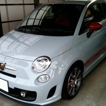 KARO装着事例 FLAXY FIAT　ABARTH 500