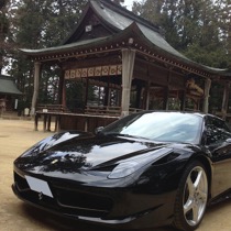 KARO装着事例 SISAL FERRARI　458スパイダー