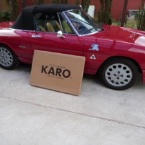 KARO装着事例 SISAL ALFA ROMEO　スパイダー